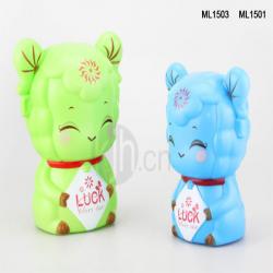 幸運(yùn)大、小卡通羊儲(chǔ)錢