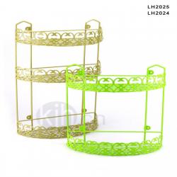 雕花半圓二層、三層架