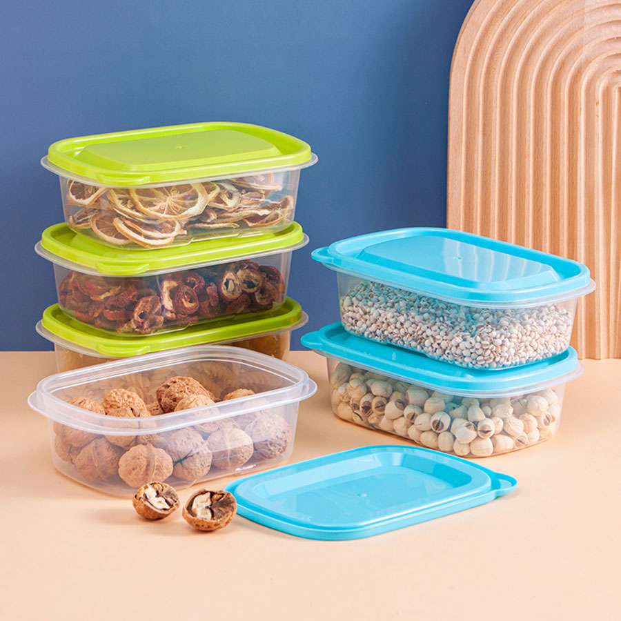 長方形750ML保鮮盒（3個