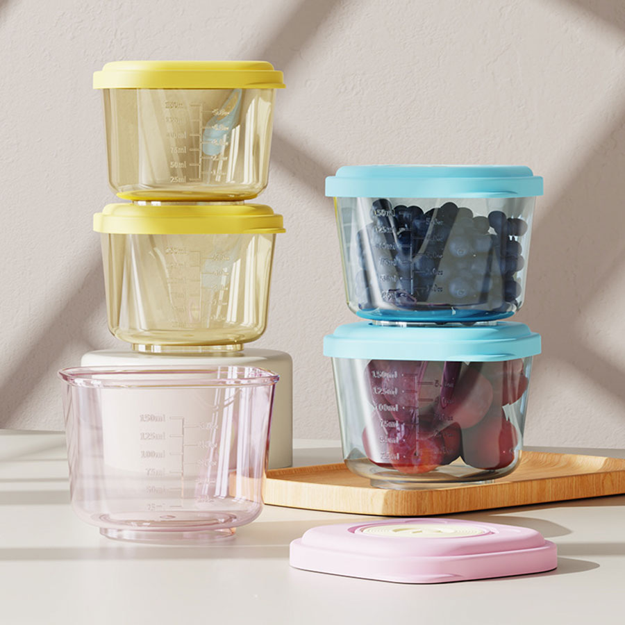 貝比小熊輔食盒(6個(gè)/