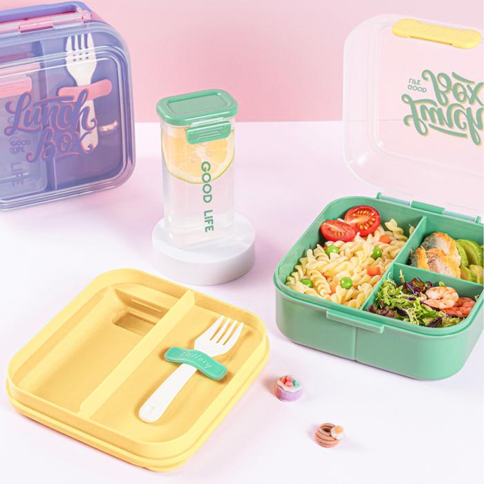 便攜分格餐盒套裝